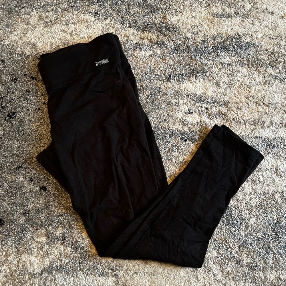 Pink Black Leggings